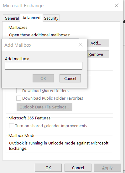 Outlook on the web - Sharing an Email Folder or Mailbox